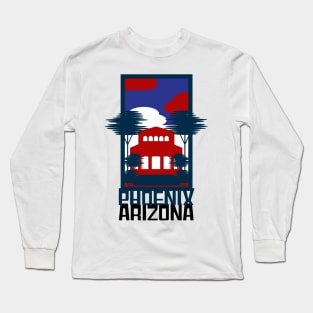 Phoenix, Arizona Skyline T-Shirt Long Sleeve T-Shirt